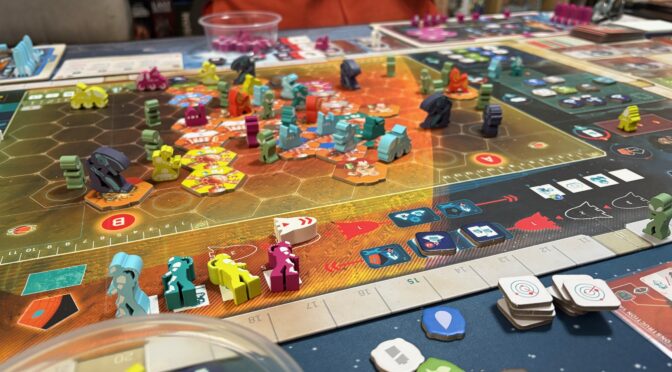 On Mars – Alien Invasion